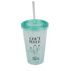 Gifi Gobelet et paille réfrigérant