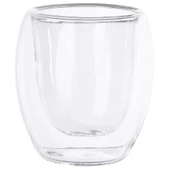 Gifi Gobelet expresso double paroi verre 10 cl x6