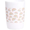 Gifi Aménagement Salle De Bain^Gobelet motif arc en ciel Ø7xH9,7cm