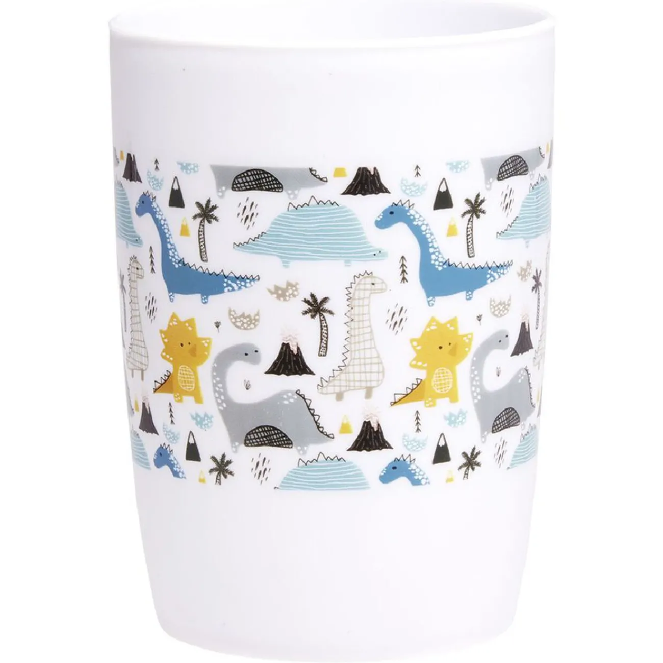 Gifi Aménagement Salle De Bain^Gobelet motif dinosaure Ø7xH9,7cm