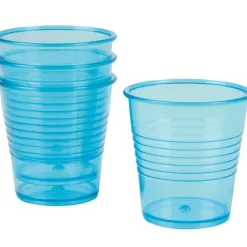 Gifi Gobelet plastique bleu x4