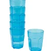 Gifi Gobelet plastique bleu x6