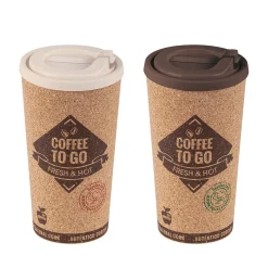 Gifi Gobelet plastique finition liège Nomad 50 cl