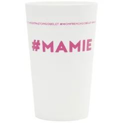 Gifi Gobelet plastique inscription #MAMIE 33cl