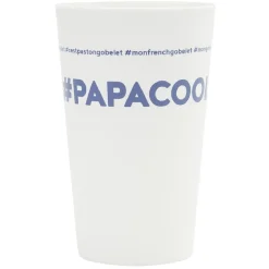 Gifi Gobelet plastique inscription #PAPACOOL 33cl