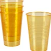 Gifi Gobelet plastique orange transparent x4