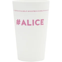 Gifi Gobelet plastique prénom #ALICE 33cl
