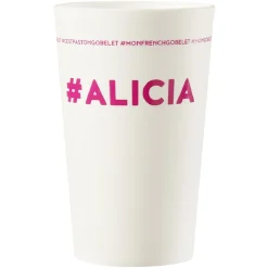 Gifi Gobelet plastique prénom #ALICIA 33cl