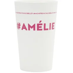 Gifi Gobelet plastique prénom #AMÉLIE 33cl