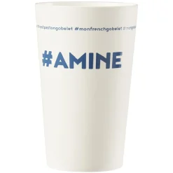 Gifi Gobelet plastique prénom #AMINE 33cl