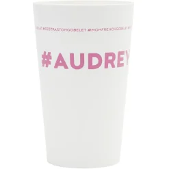 Gifi Gobelet plastique prénom #AUDREY 33cl