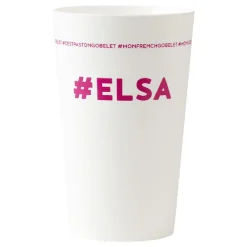 Gifi Gobelet plastique prénom #ELSA 33 cl