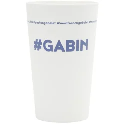 Gifi Gobelet plastique prénom #GABIN 33cl