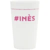 Gifi Gobelet plastique prénom #INES 33cl