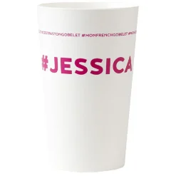 Gifi Gobelet plastique prénom #JESSICA 33 cl