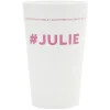 Gifi Gobelet plastique prénom #JULIE 33cl
