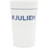 Gifi Gobelet plastique prénom #JULIEN 33cl
