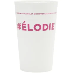 Gifi Gobelet plastique prénom #ÉLODIE 33cl