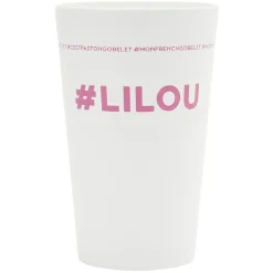 Gifi Gobelet plastique prénom #LILOU 33cl