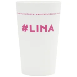 Gifi Gobelet plastique prénom #LINA 33cl