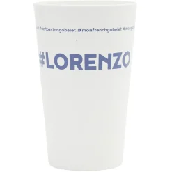 Gifi Gobelet plastique prénom #LORENZO 33cl