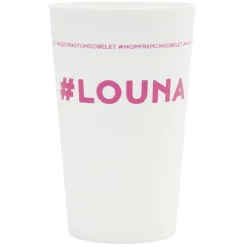 Gifi Gobelet plastique prénom #LOUNA 33cl