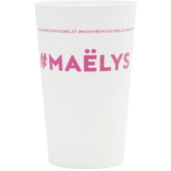 Gifi Gobelet plastique prénom #MAËLYS 33cl