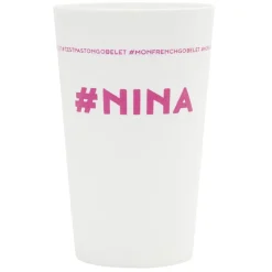 Gifi Gobelet plastique prénom #NINA 33cl