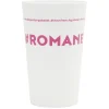 Gifi Gobelet plastique prénom #ROMANE 33cl