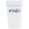 Gifi Gobelet plastique prénom #THÉO 33cl