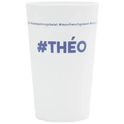 Gifi Gobelet plastique prénom #THÉO 33cl