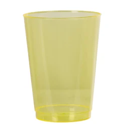 Gifi Gobelet plastique uni jaune x 10