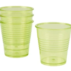 Gifi Gobelet plastique vert x4