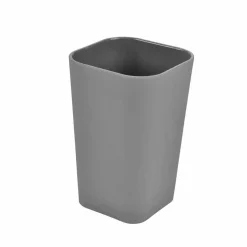 Gifi Aménagement Salle De Bain^Gobelet porte brosse à dents soft touch gris