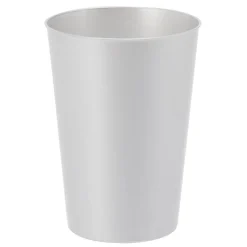 Gifi Gobelet réutilisable argenté x6