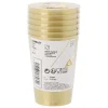 Gifi Gobelet réutilisable doré x6