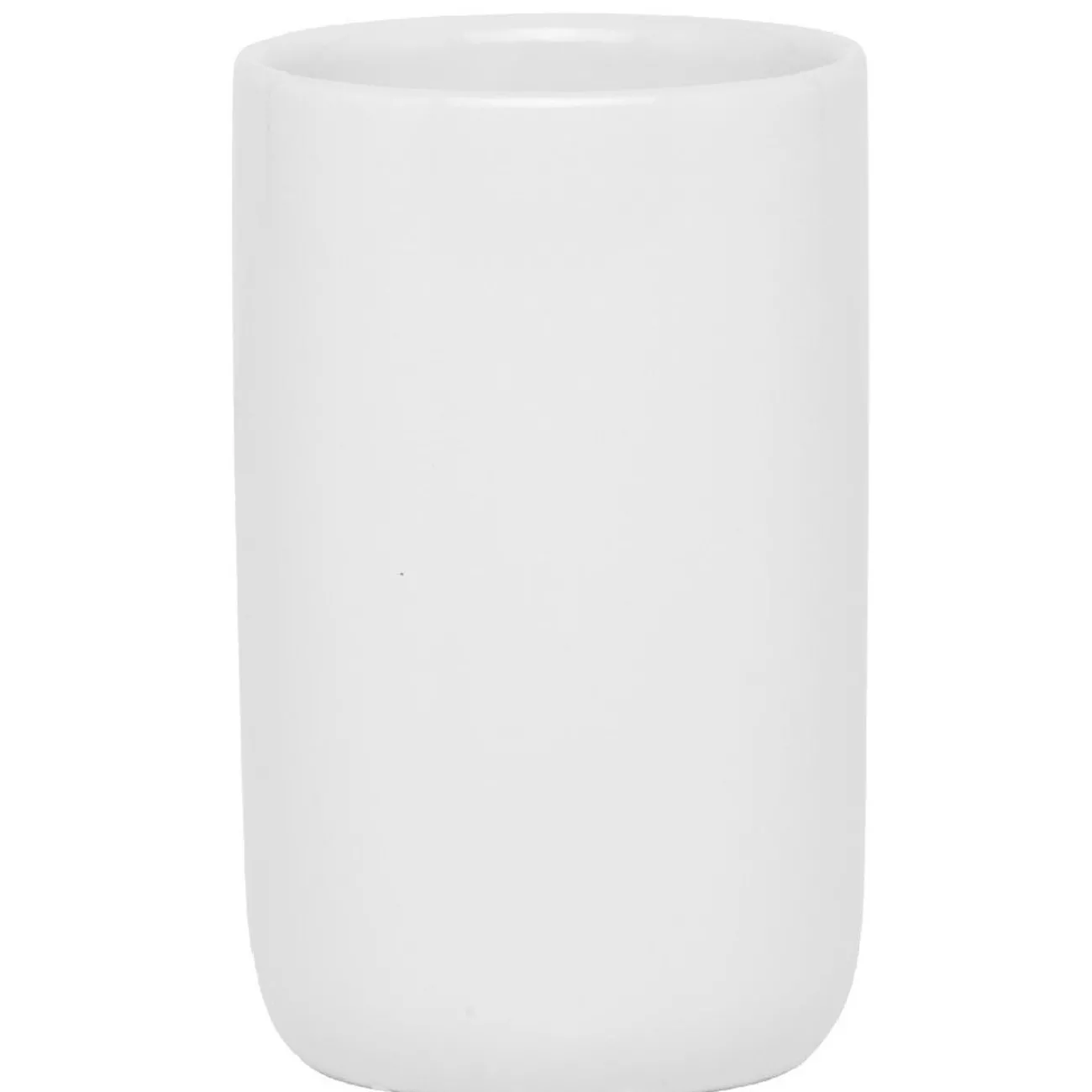 Gifi Aménagement Salle De Bain^Gobelet verre à dent céramique uni blanc