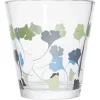 Gifi Gobelet verre motif fleurs 25cl - x3