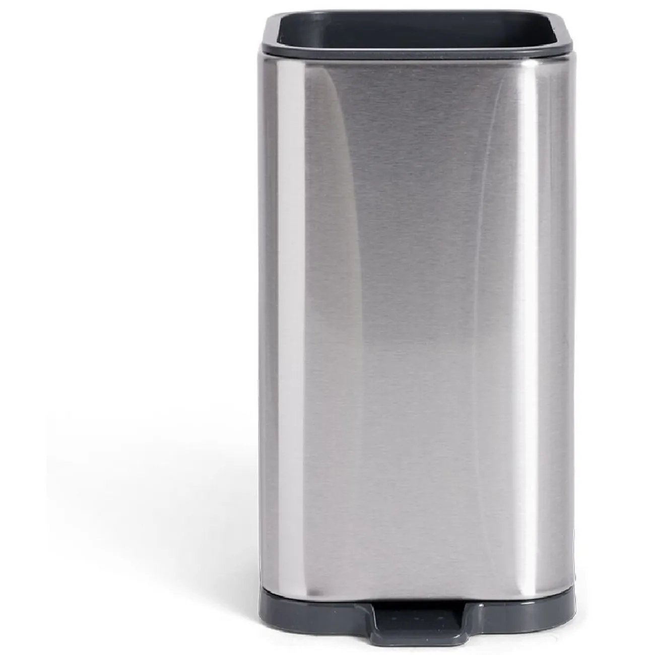 Gifi Égoutoir à couverts et ustensiles inox et plastique 10x10xH18,5cm