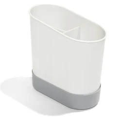 Gifi Égouttoir à couverts plastique gris 17,3x17,3xH9,2cm