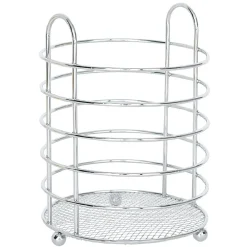 Gifi Égouttoir à couverts rond métal chromé