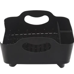 Gifi Entretien Du Linge|Égouttoir à vaisselle 3 compartiments noir