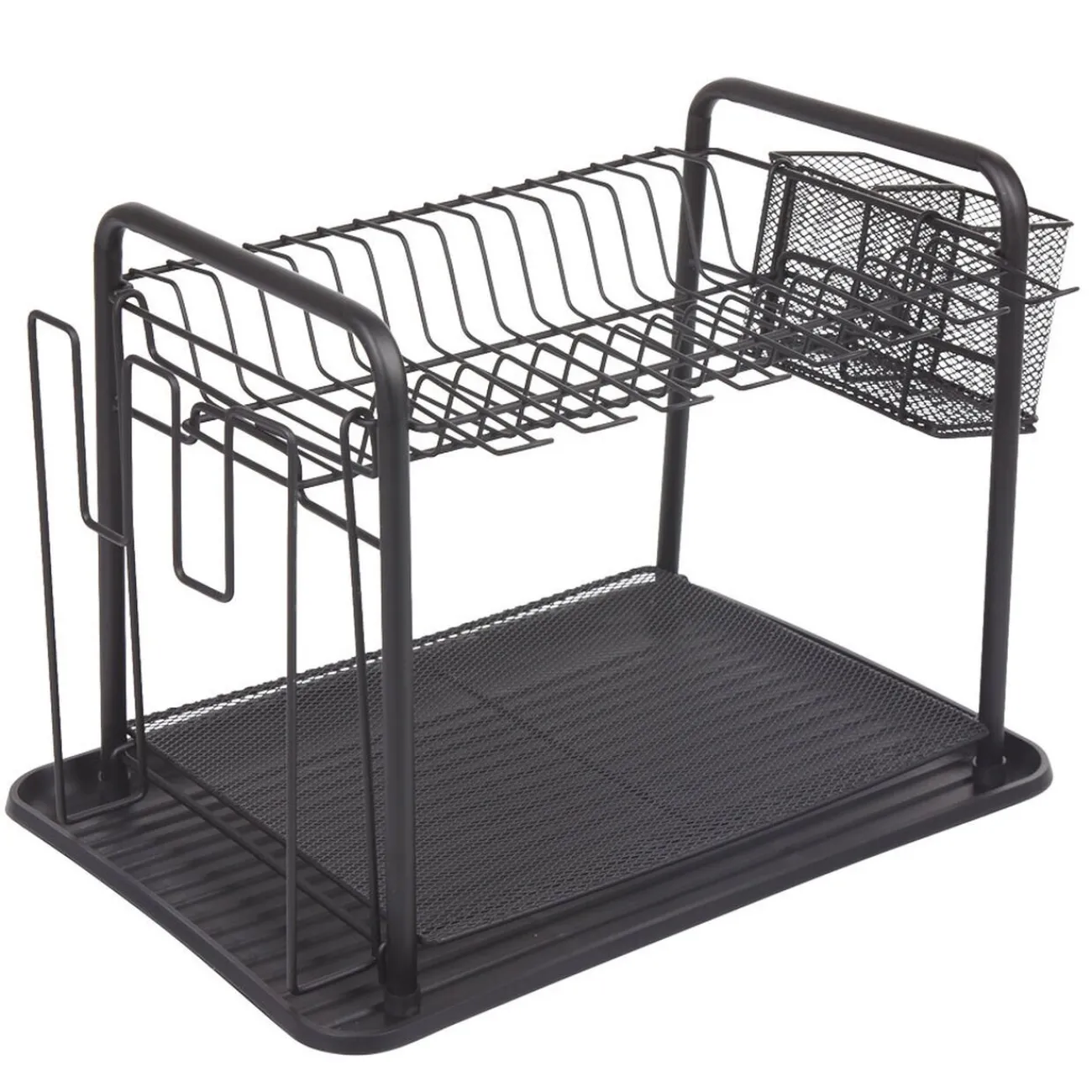 Gifi Égouttoir à vaisselle métallique noir