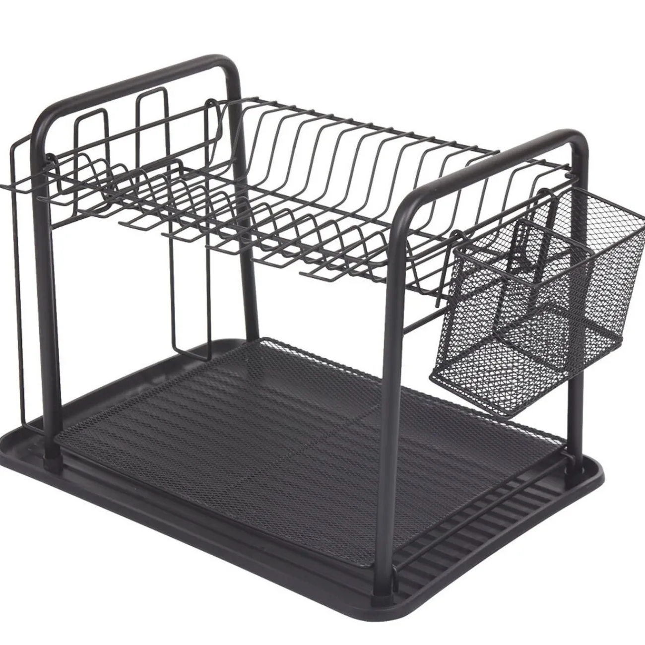 Gifi Égouttoir à vaisselle métallique noir