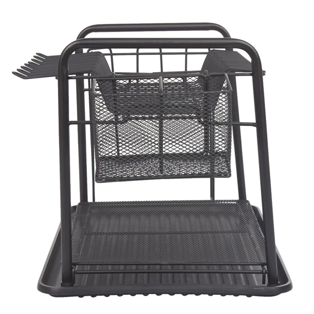 Gifi Égouttoir à vaisselle métallique noir