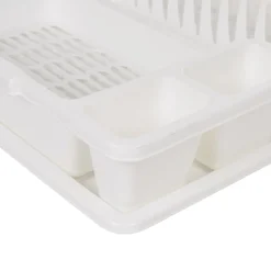 Gifi Égouttoir avec plateau blanc