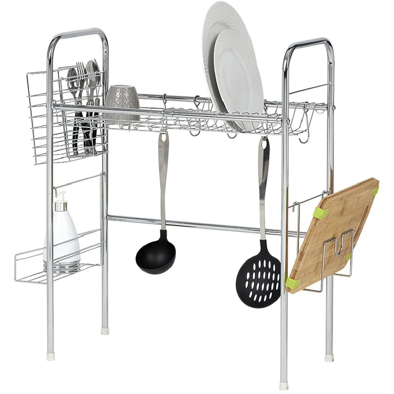 Gifi Entretien Du Linge|Égouttoir étagère à vaisselle dessus évier