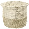 Gifi Rangement|Grande panière ronde en fibre de maïs