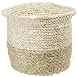 Gifi Rangement|Grande panière ronde en fibre de maïs