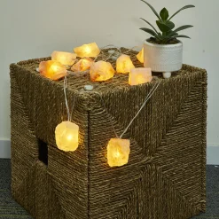 Gifi Bien-Être^Guirlande Pierre de sel 10 LED L.2 m